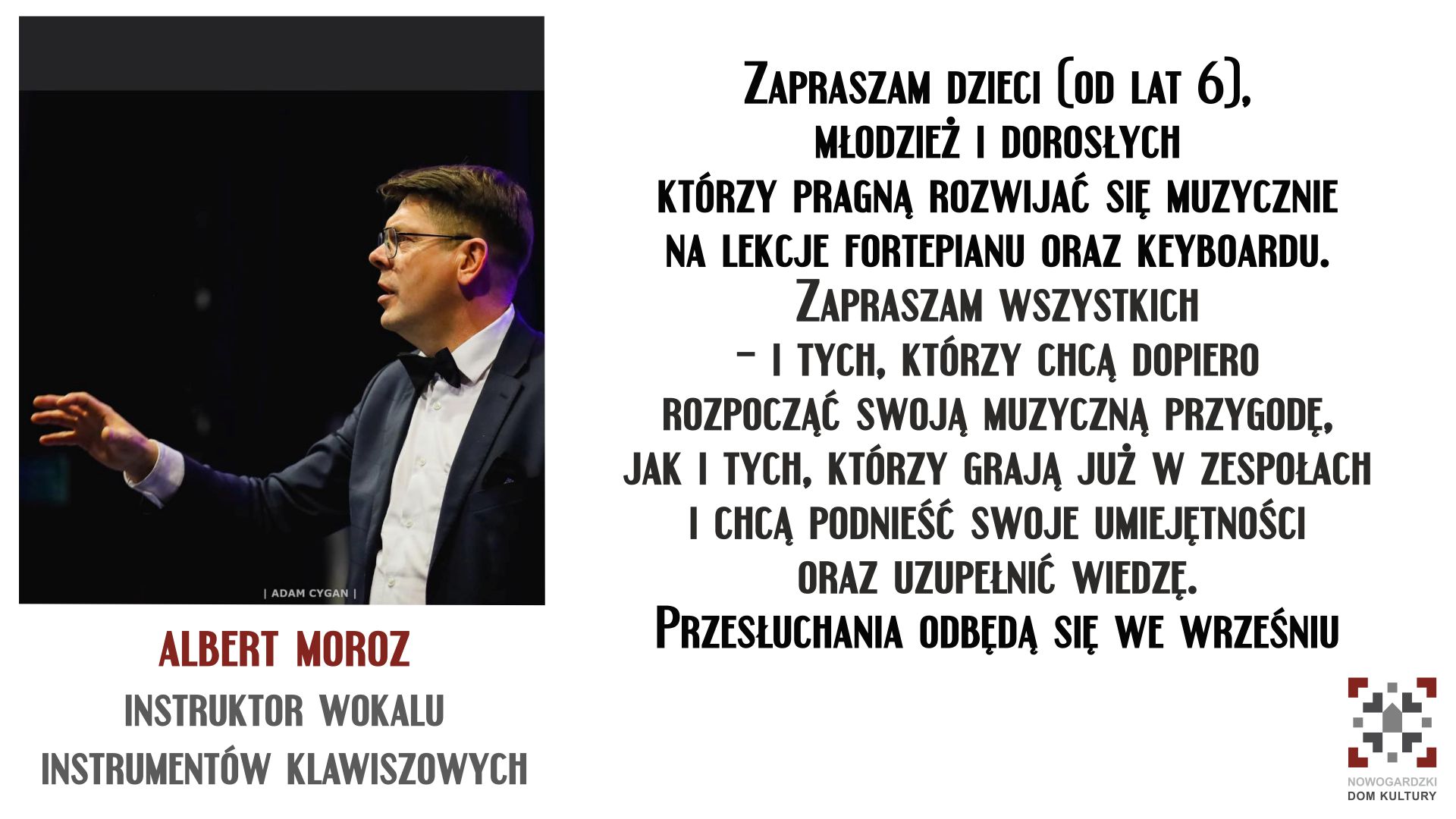 Z CYKLU NDKOWI INSTRUKTORZY... ALBERT MOROZ